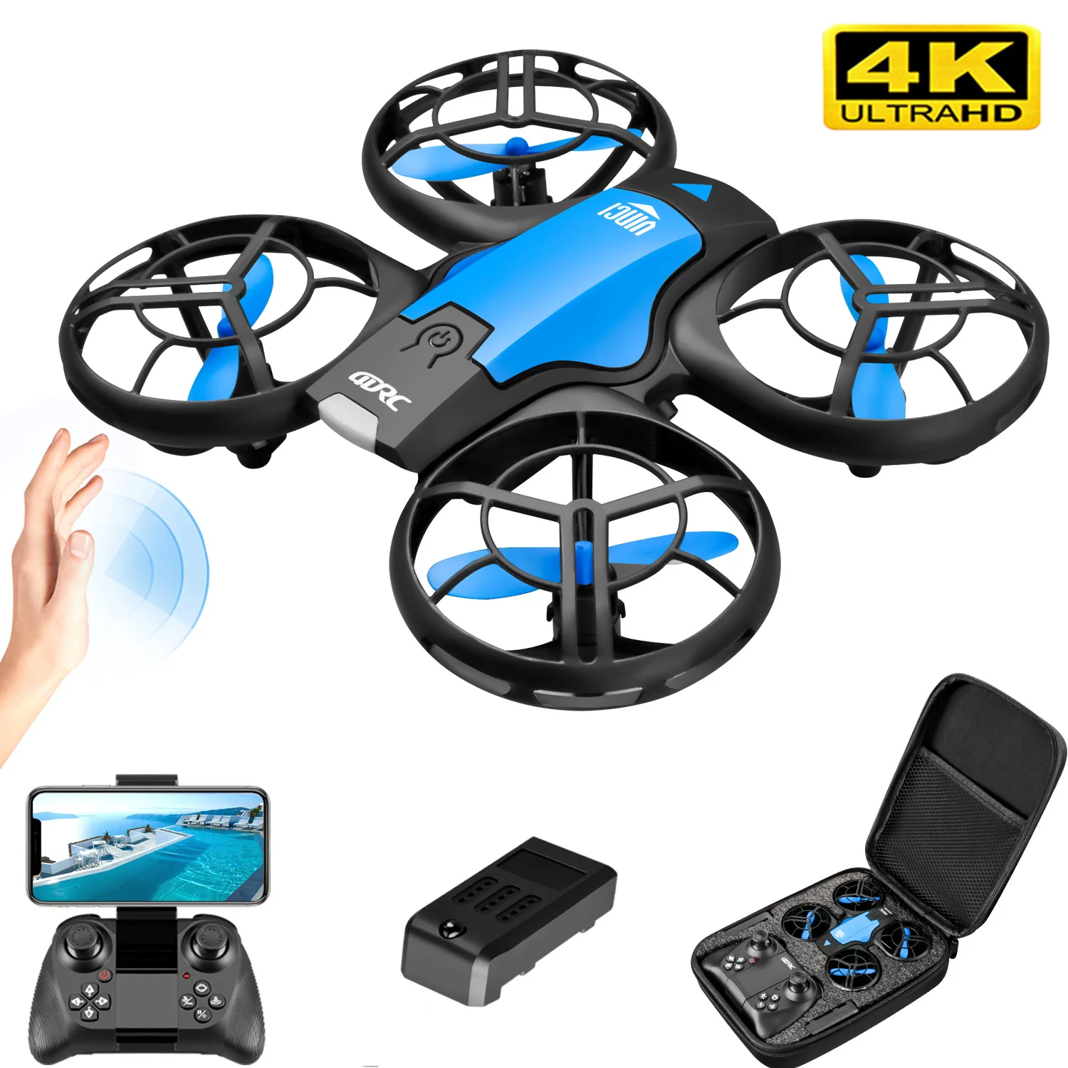 V8 New Mini Drone 4K Professio - огляд і ціна Drone Ae Rc