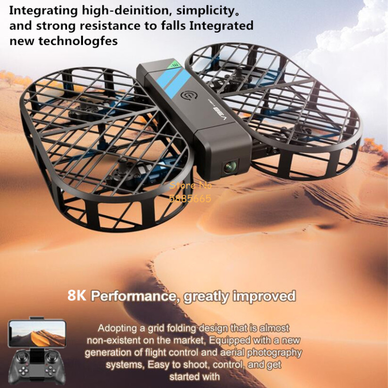 8K HD Camera 360° Protection O - огляд і ціна Drone Ae Rc
