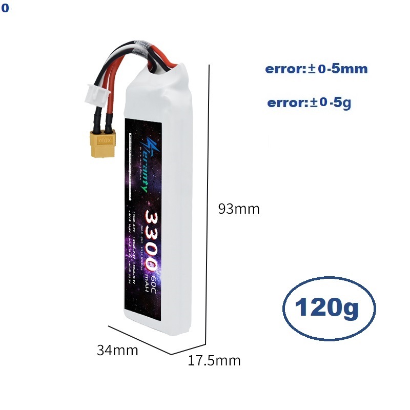 2S 7.4V LiPo Battery 3300mAh 6 - огляд і ціна Drone Rc Leading