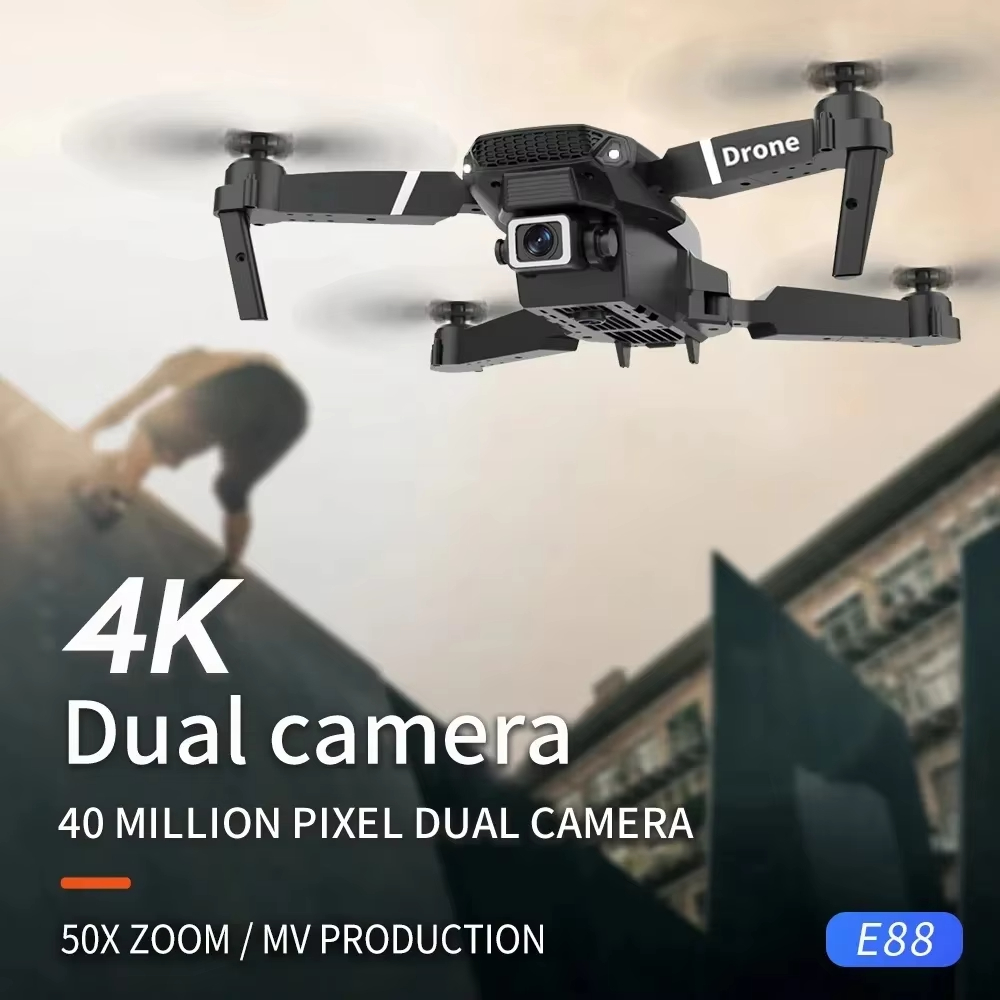 2026 New E88 Pro New Upgraded  - огляд і ціна Drone E88 Rc Quadcopter