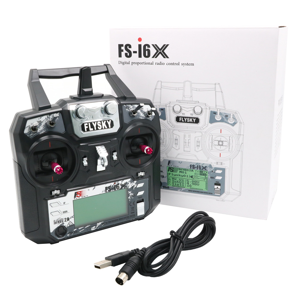 FLYSKY FS-i6X FS i6X 10CH 2.4G - огляд і ціна Drone Rc Leading