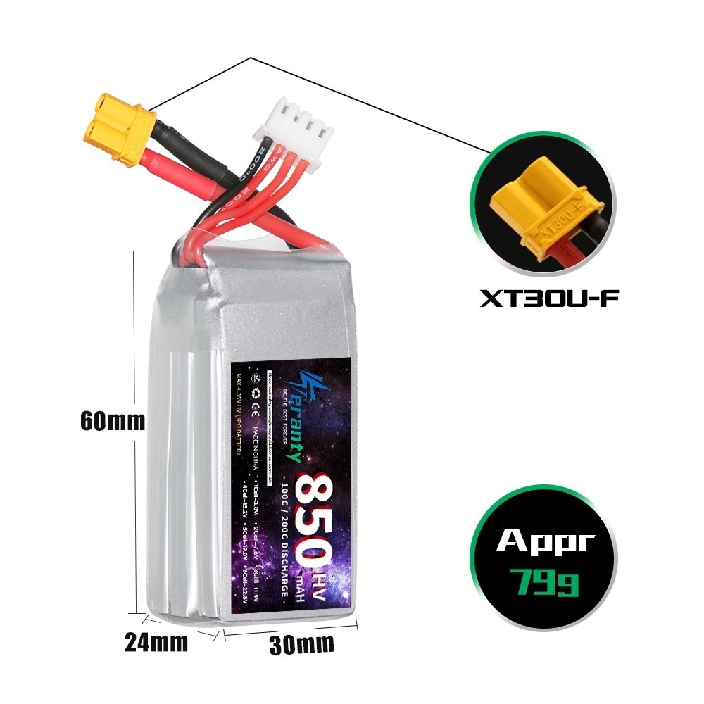 1/2/3PCS TERANTY 3S 11.4V Lipo - огляд і ціна Drone Rc Leading